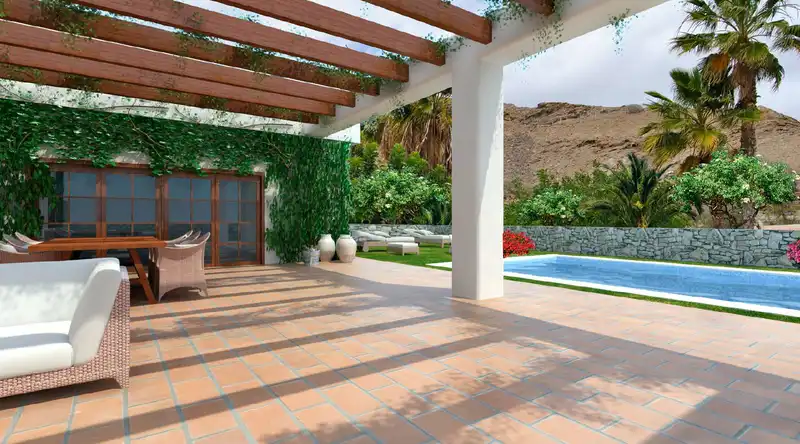 Terrace of Detached homes for sale in Mogán