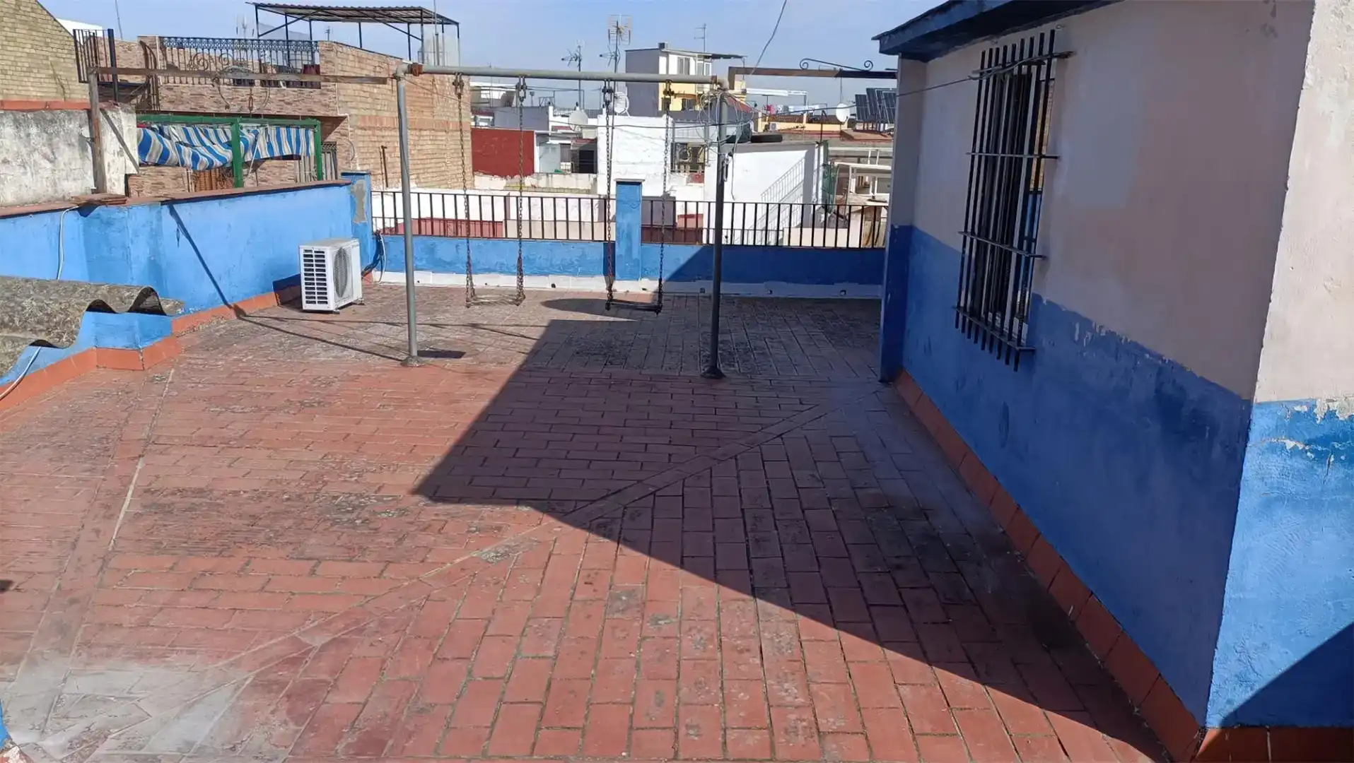 Terrassa de Casa adosada en venda en  Sevilla Capital amb Aire condicionat i Balcó