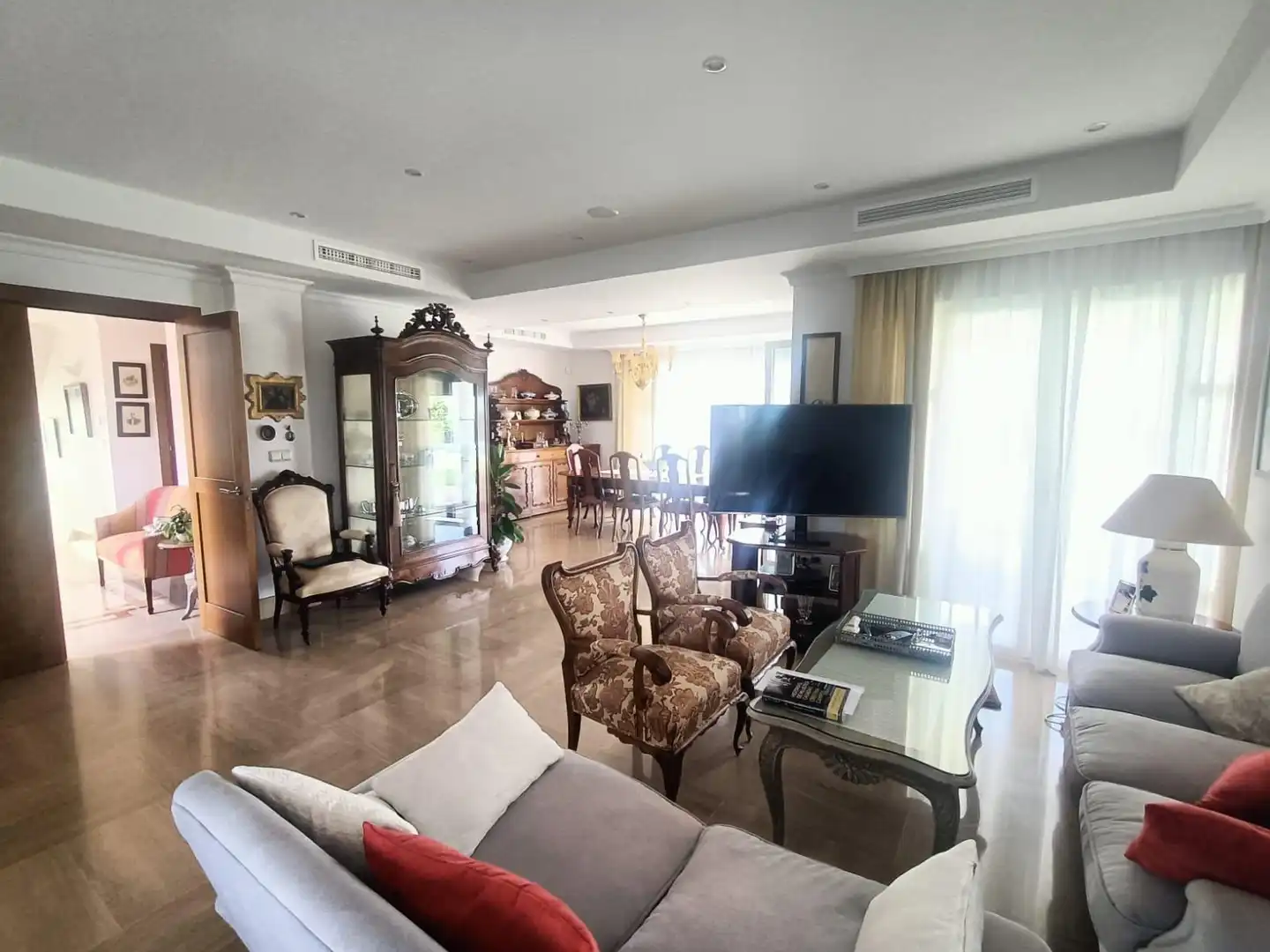 Living room of Houses for sale in Antequera  with Air Conditioner, Heating and Private garden