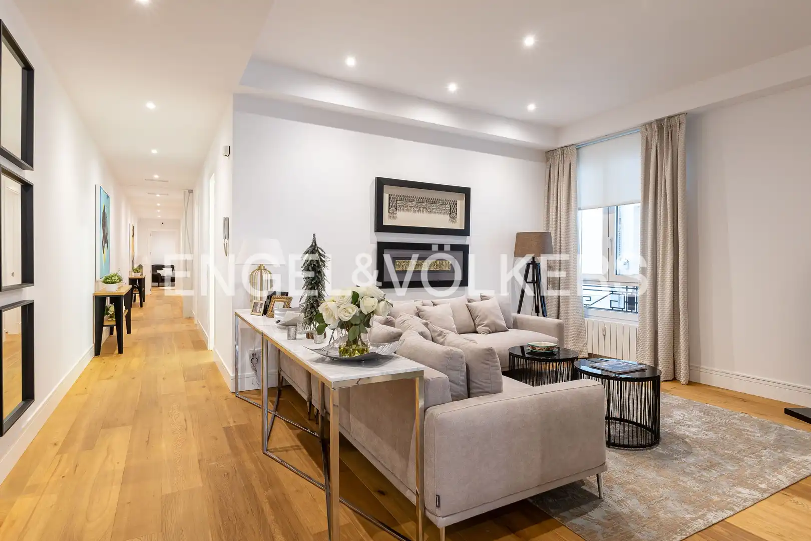 Sala de estar de Piso en venta en Madrid con Aire acondicionado, Calefacción y Parquet