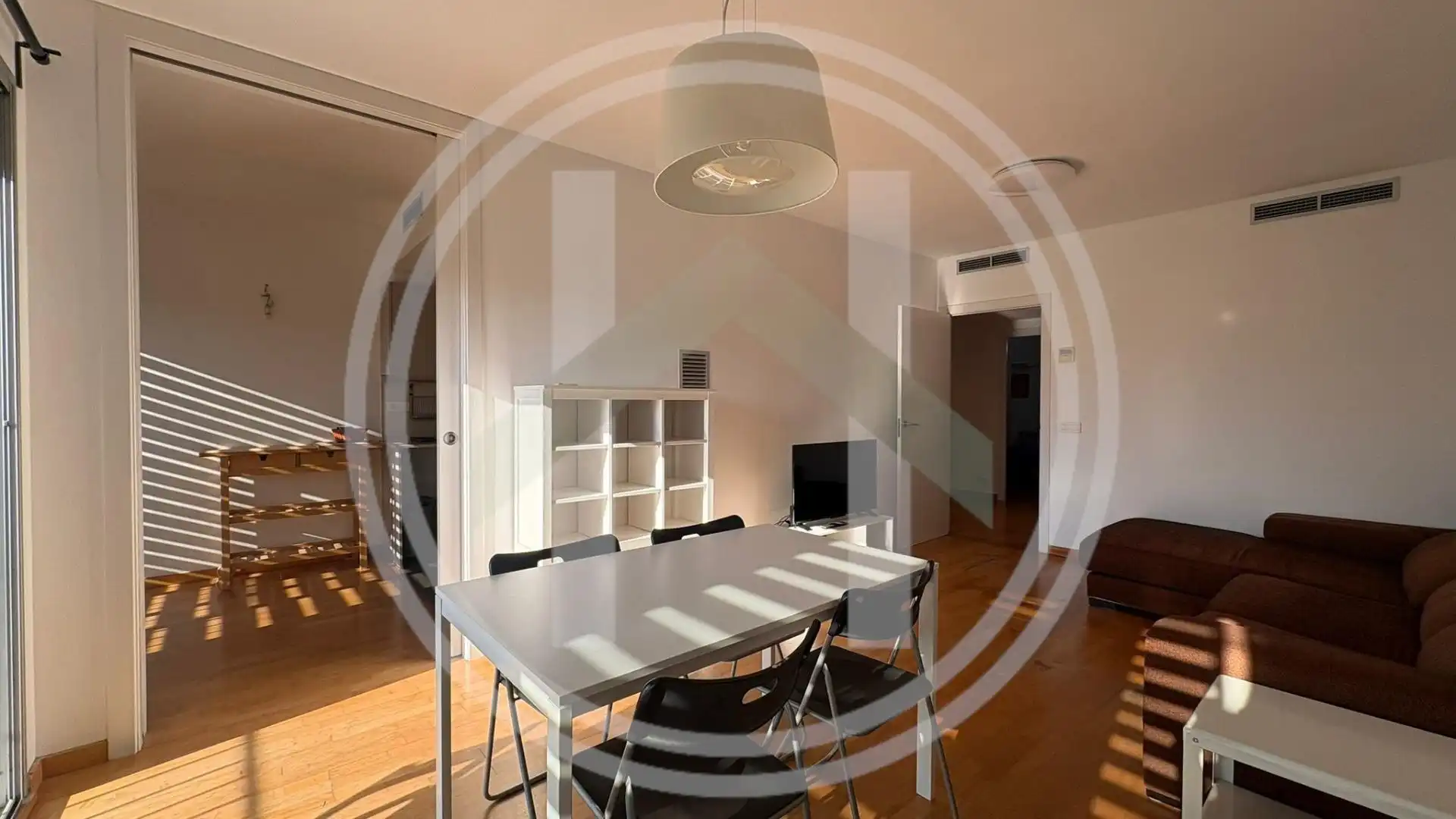 Sala de estar de Piso en venta en Granollers con Aire acondicionado, Calefacción y Parquet