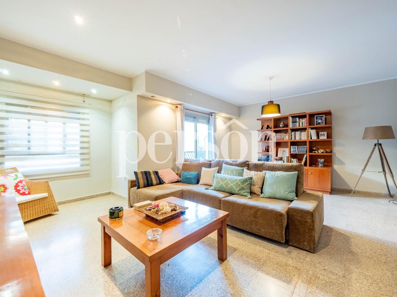 Sala d'estar de Pis en venda en  Valencia Capital amb Terrassa i Moblat