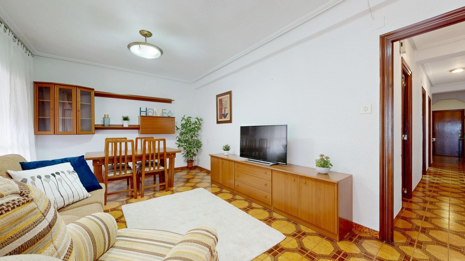 Living room of Flat for sale in Torrent  with Air Conditioner, Heating and Balcony