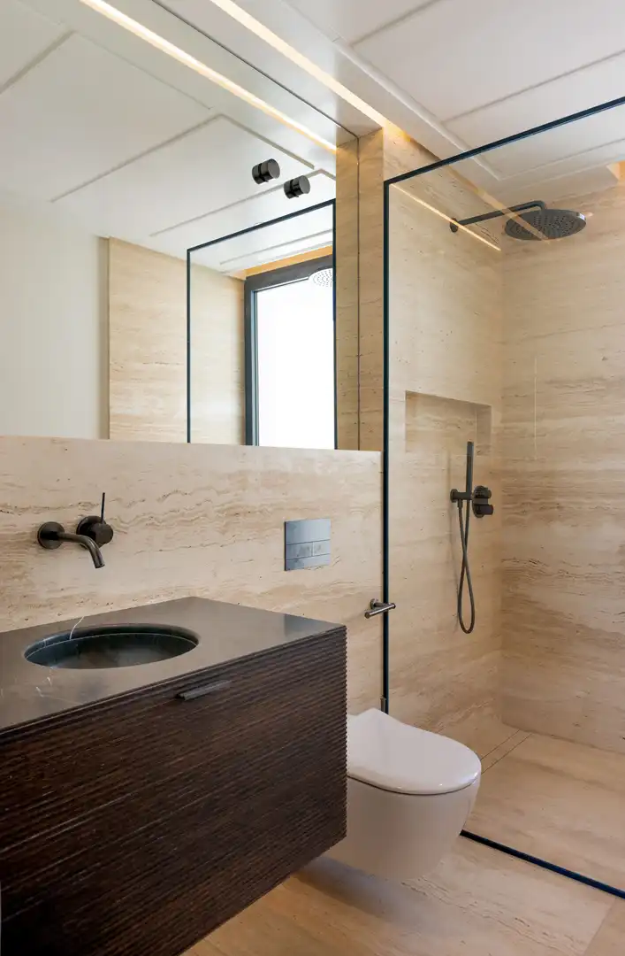 Baño de Ático en venta en Estepona con Aire acondicionado, Terraza y Trastero