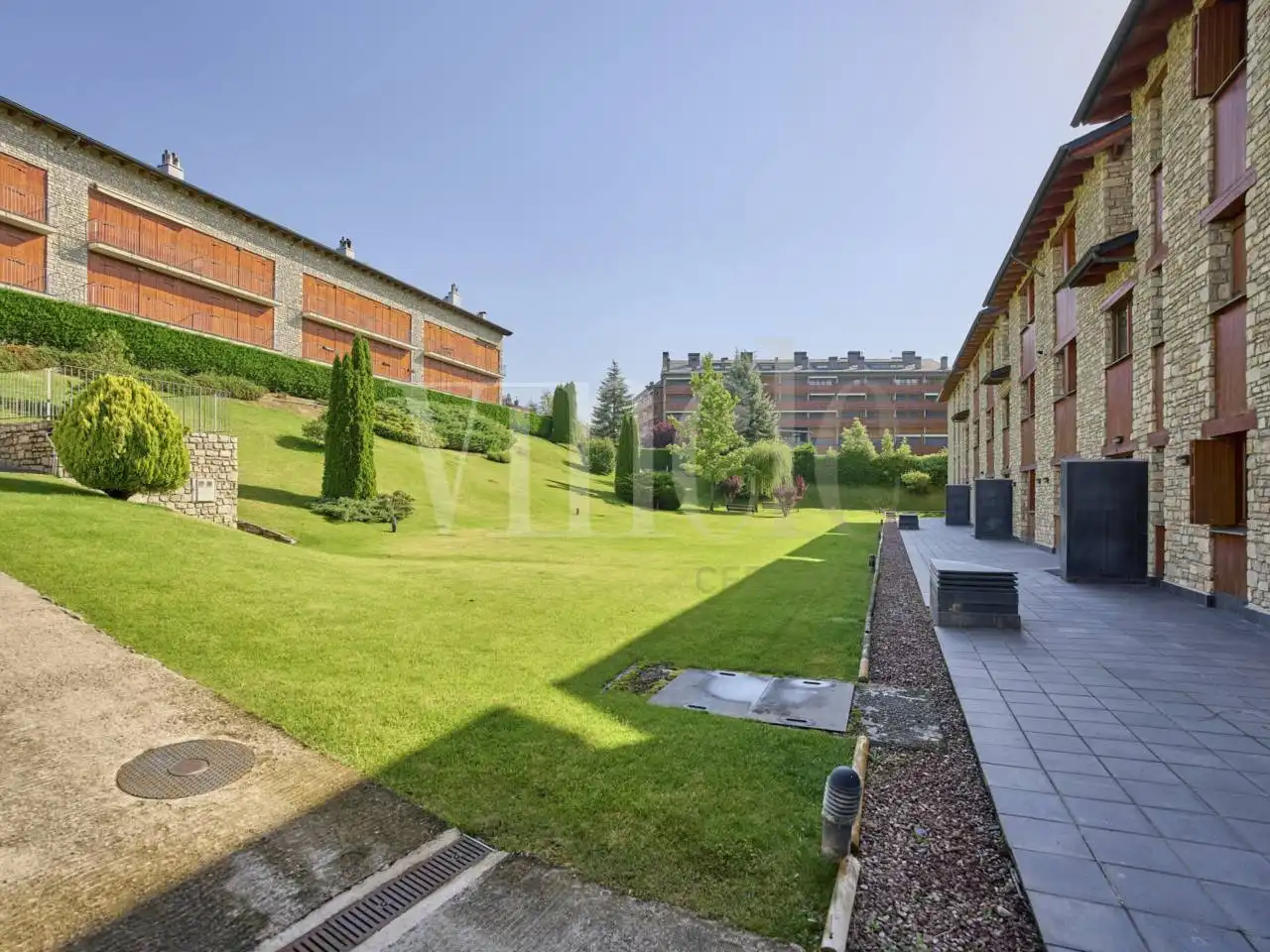 Terrasse von Wohnung zum Verkauf in Llívia mit Heizung, Privatgarten und Parkett