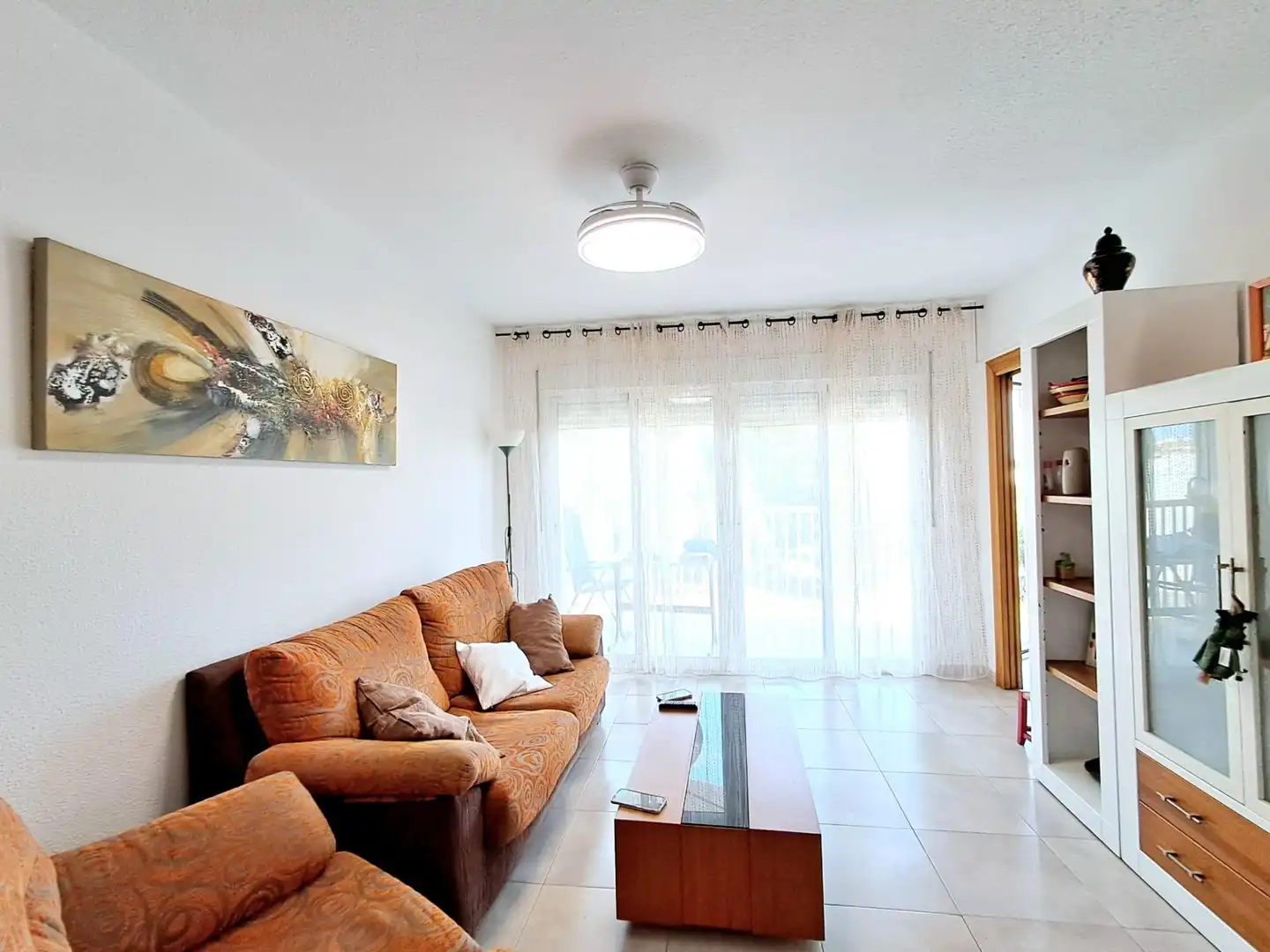 Sala de estar de Apartamento en venta en Águilas con Amueblado y Balcón