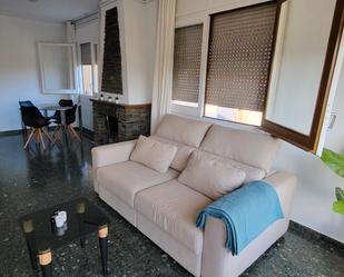 Sala d'estar de Pis de lloguer en Cerdanyola del Vallès amb Calefacció, Moblat i Forn