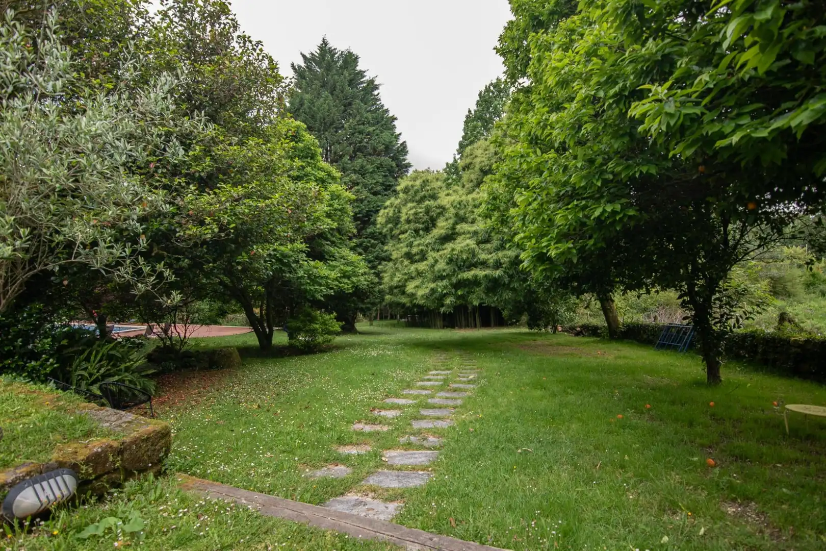Jardín de Finca rústica en venta en Cuntis con Jardín privado, Terraza y Piscina