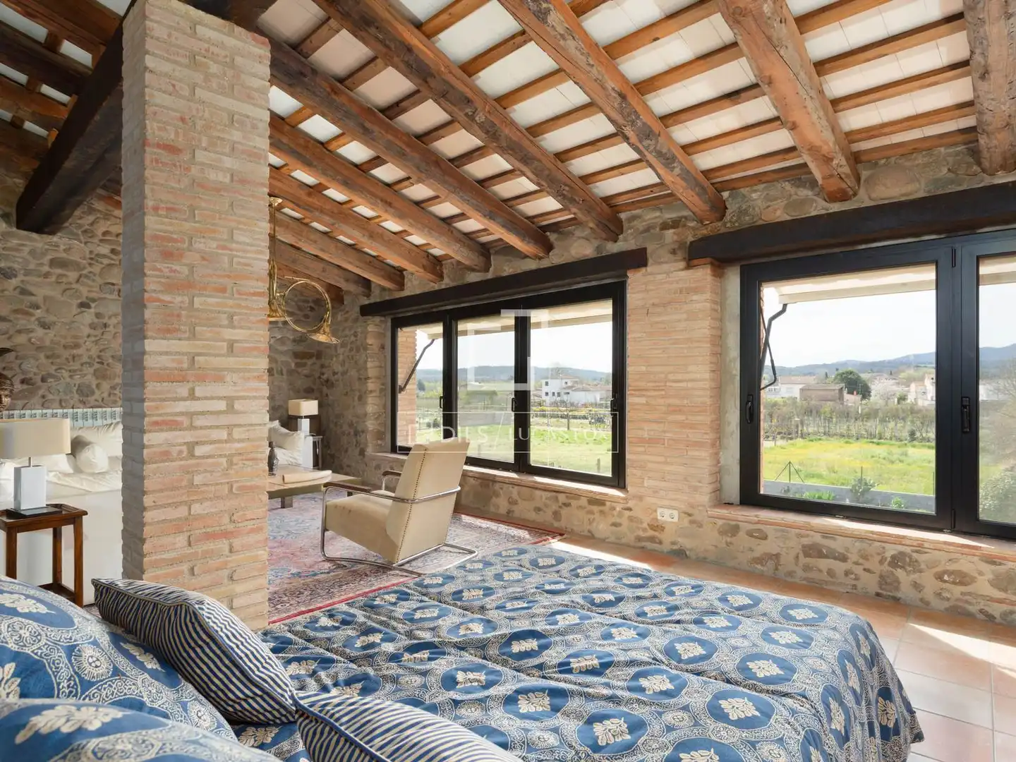 Sala de estar de Casa o chalet en venta en Bordils con Aire acondicionado, Calefacción y Trastero