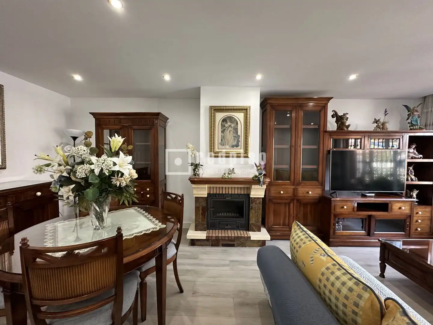 Sala de estar de Casa o chalet en venta en Málaga con Aire acondicionado, Trastero y Amueblado