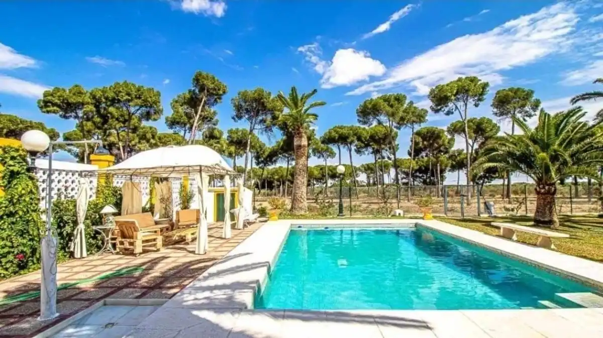 Piscina de Casa o xalet en venda en Marchena amb Aire condicionat, Calefacció i Jardí privat