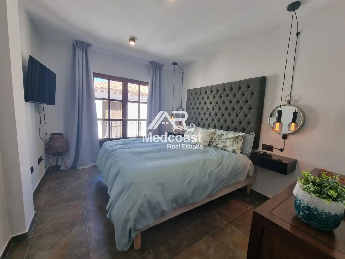 Schlafzimmer von Haus oder Chalet zum Verkauf in Sorbas mit Klimaanlage, Terrasse und Möbliert