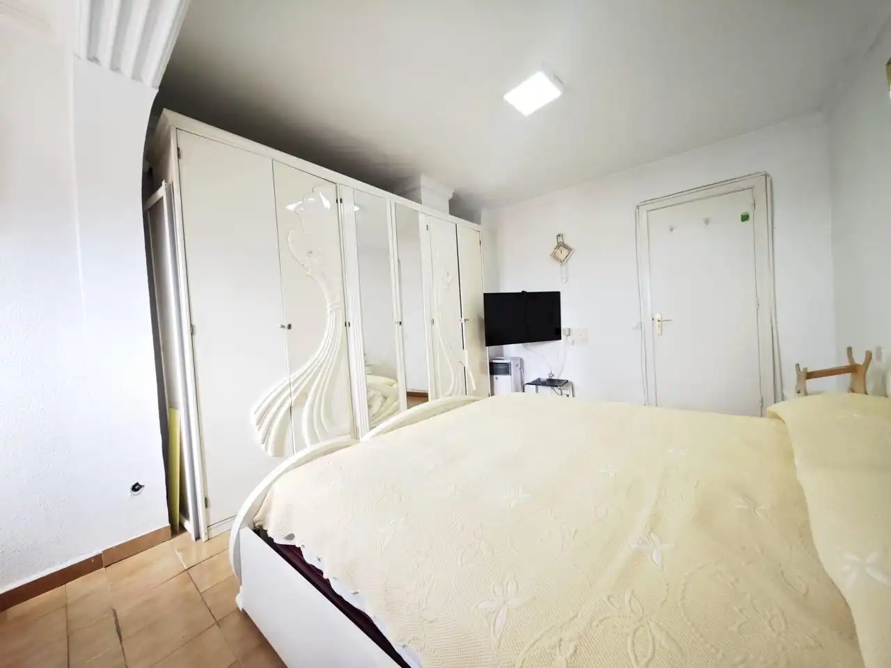 Schlafzimmer von Wohnung zur Miete in San Bartolomé de Tirajana mit Klimaanlage, Terrasse und Möbliert