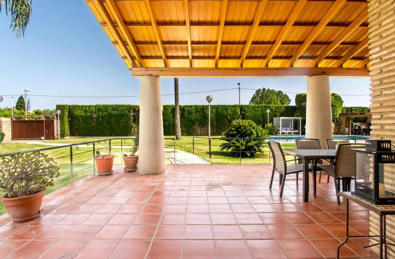 Terrassa de Casa o xalet en venda en Murcia amb Aire condicionat, Calefacció i Jardí privat