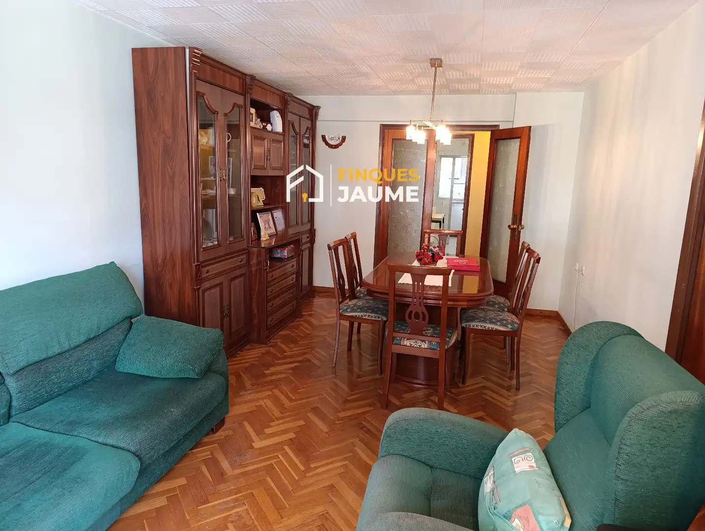 Sala de estar de Piso en venta en Lleida con Calefacción, Terraza y Trastero