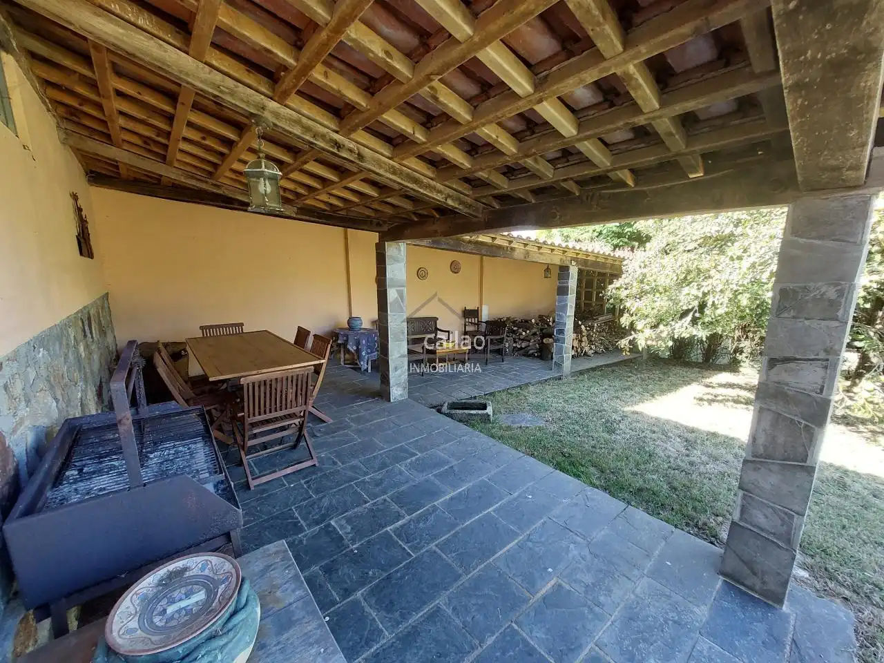 Terraza de Casa o chalet en venta en Narón con Calefacción, Jardín privado y Piscina
