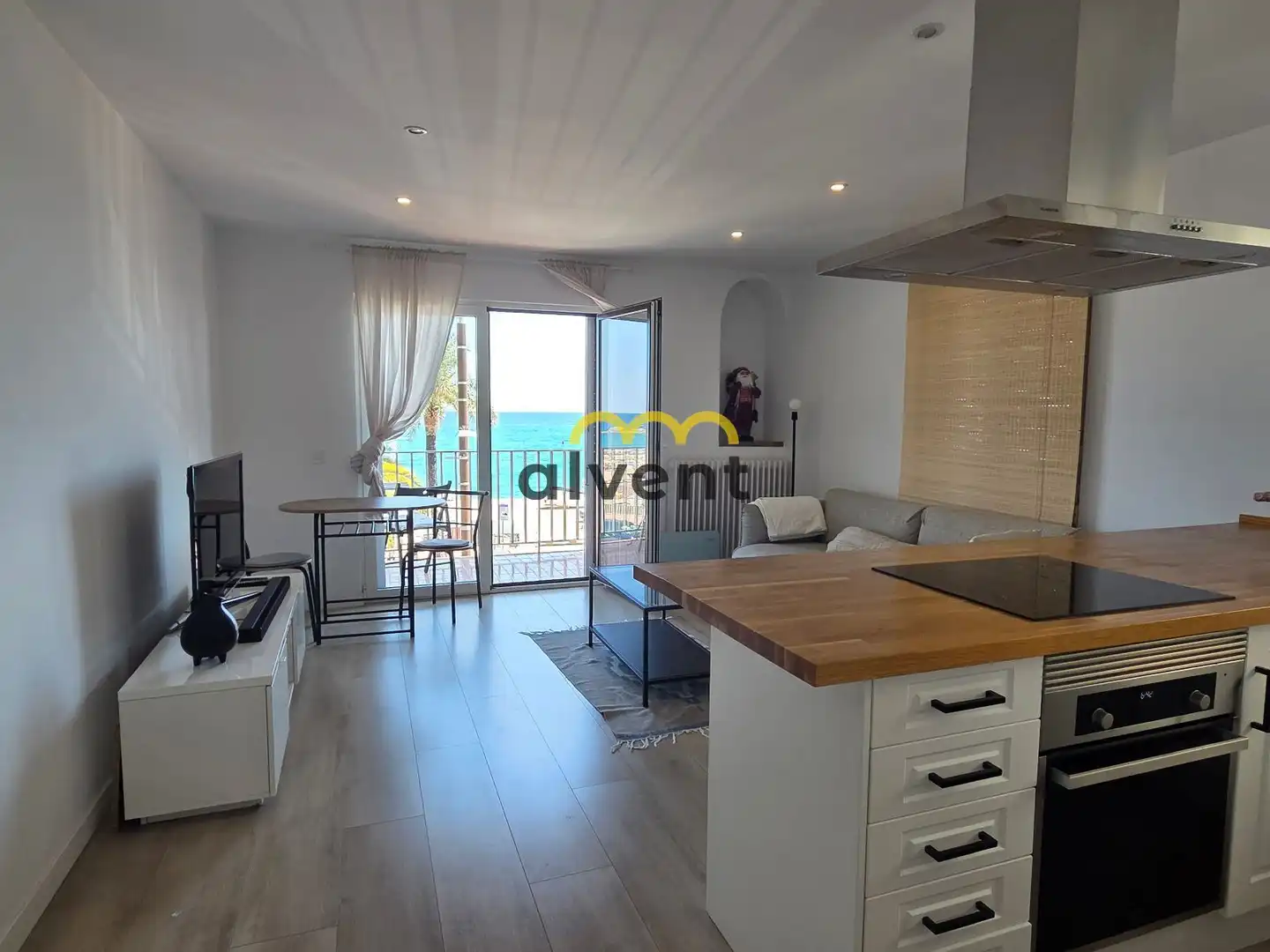 Sala de estar de Piso en venta en Lloret de Mar con Calefacción y Terraza