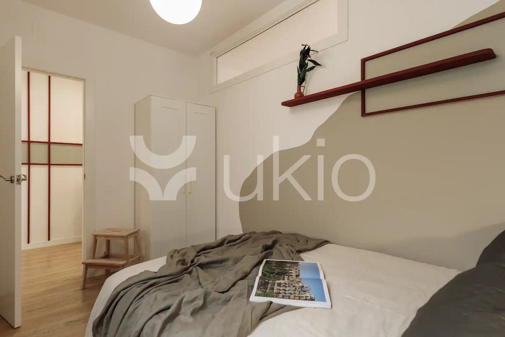 Bedroom of Apartments for rent in Barcelona  with Heating, Furnished and Oven