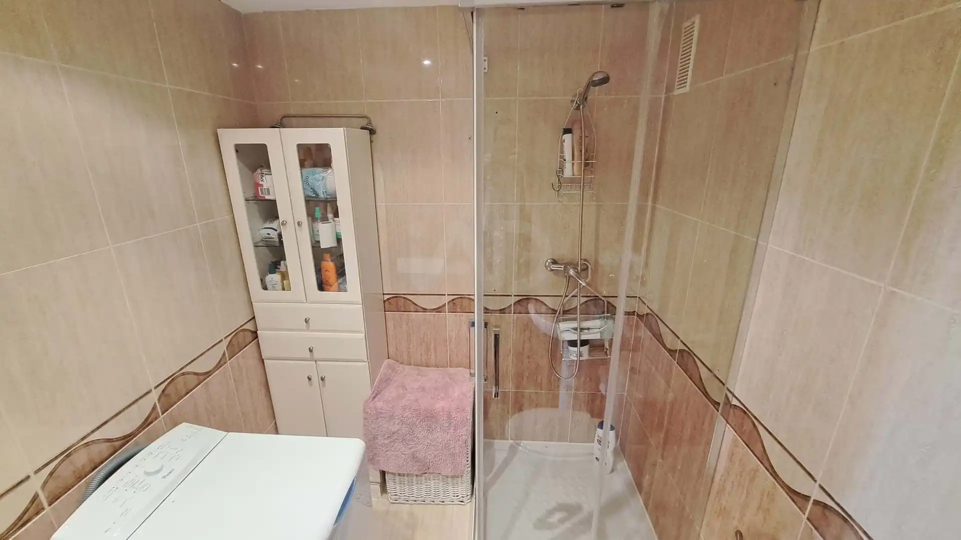 Badezimmer von Wohnung zum Verkauf in Oropesa del Mar / Orpesa mit Klimaanlage, Terrasse und Schwimmbad