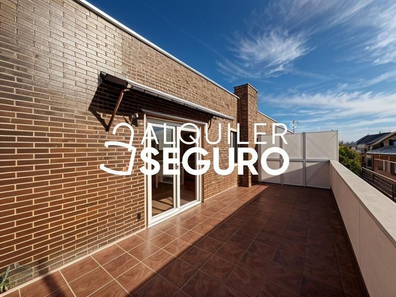 Terrace of Attic to rent in  Madrid Capital  with Heating and Swimming Pool