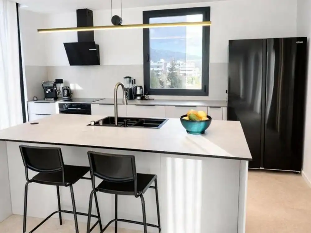 Cocina de Casa o chalet de alquiler en Marbella con Aire acondicionado, Jardín privado y Terraza