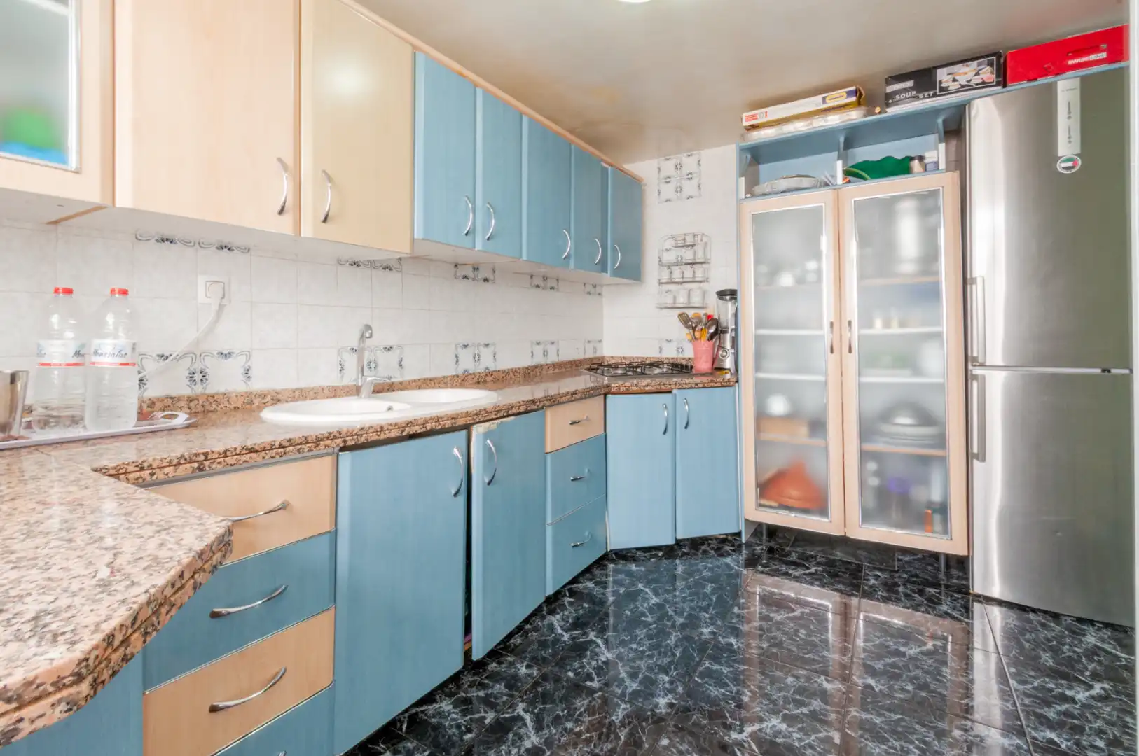 Küche von Wohnung zum Verkauf in El Ejido mit Möbliert, Ofen und Waschmaschine