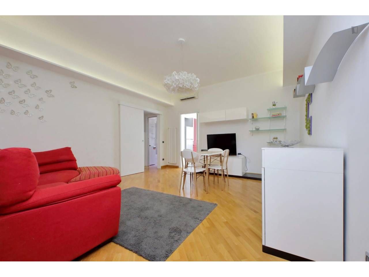 Living room of Flat for rent in Reus  with Heating, Parquet flooring and Furnished