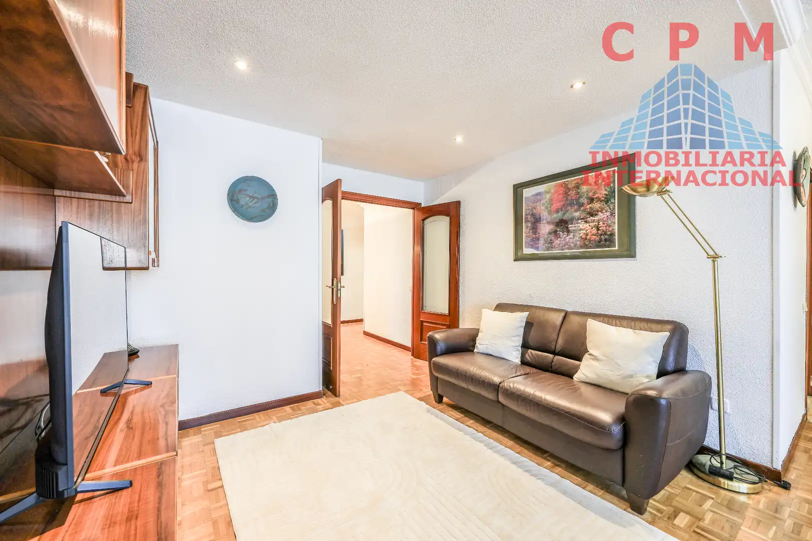 Living room of Flat for rent in Retiro