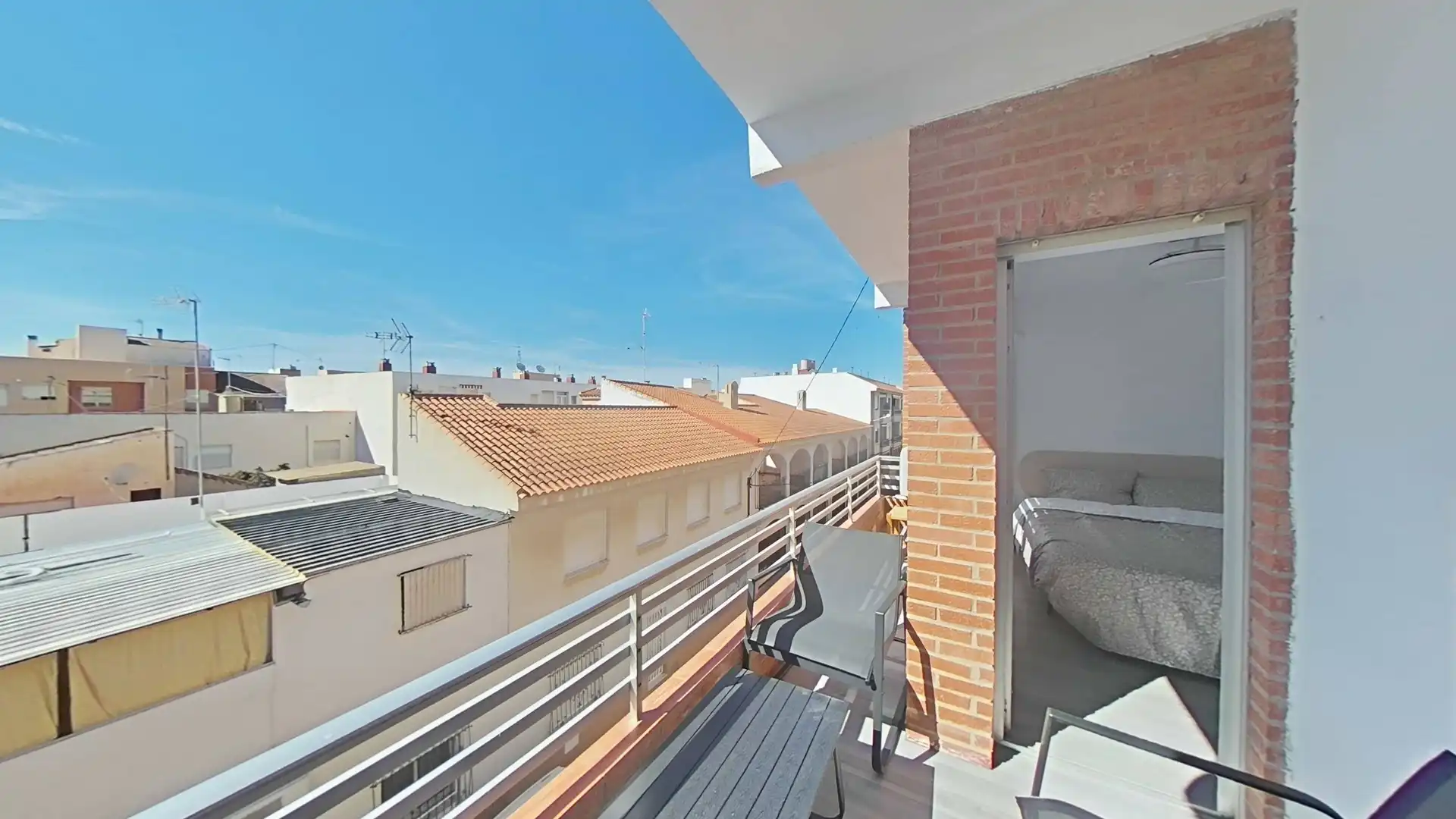 Terraza de Apartamento en venta en San Pedro del Pinatar con Parquet