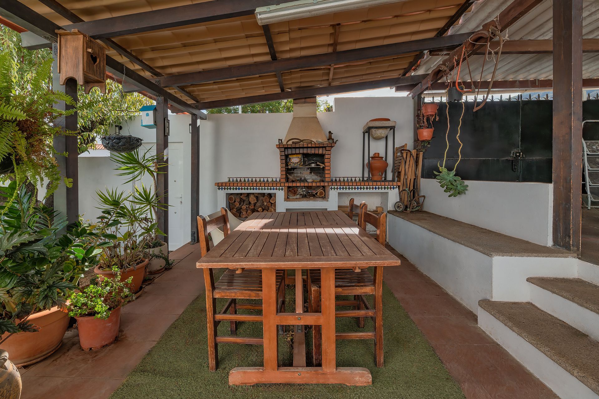 Terrace of House or chalet for sale in Valsequillo de Gran Canaria  with Air Conditioner, Private garden and Terrace