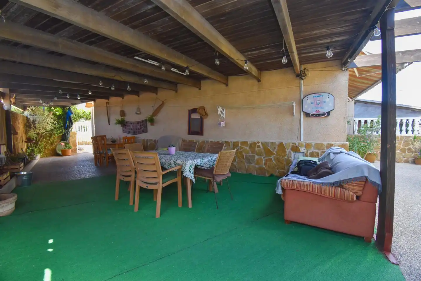 Jardín de Casa o chalet en venta en Santa Pola con Aire acondicionado, Jardín privado y Piscina