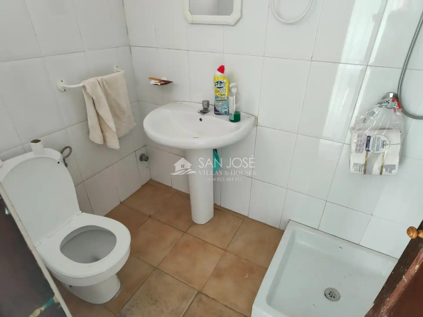 Baño de Casa o chalet en venta en Aspe con Calefacción, Jardín privado y Terraza