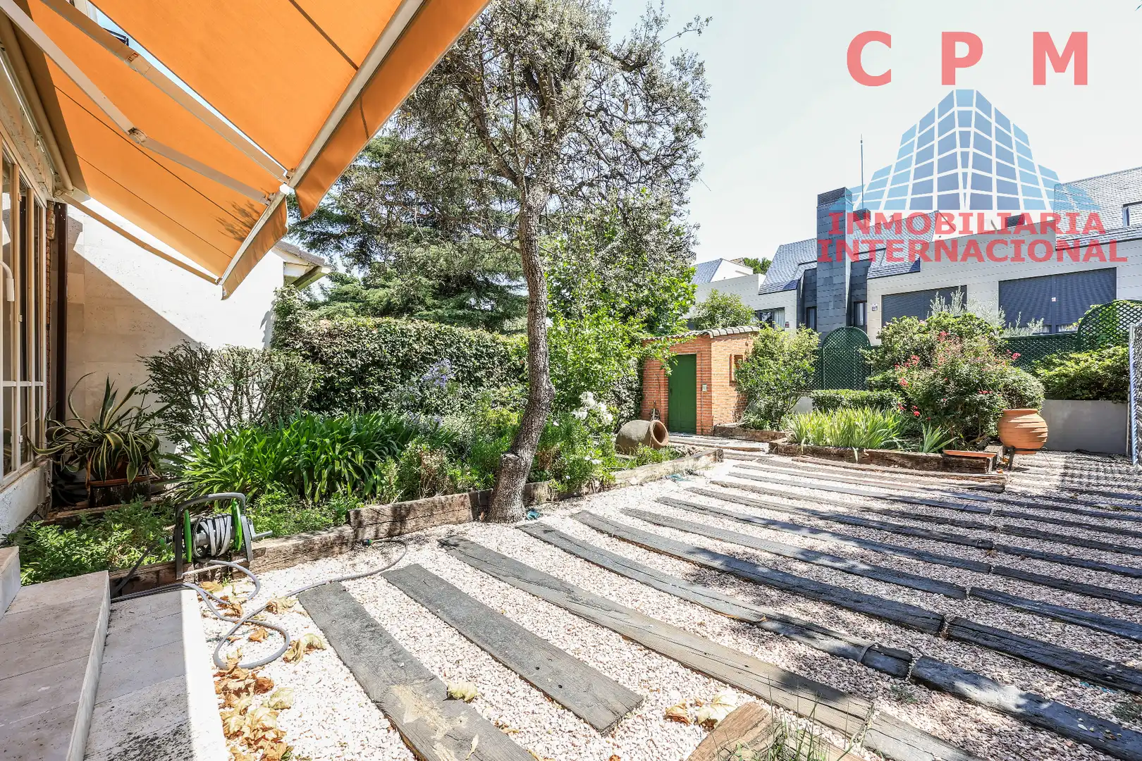 Garden of Detached homes for rent in Pozuelo de Alarcón  with Air Conditioner, Heating and Private garden