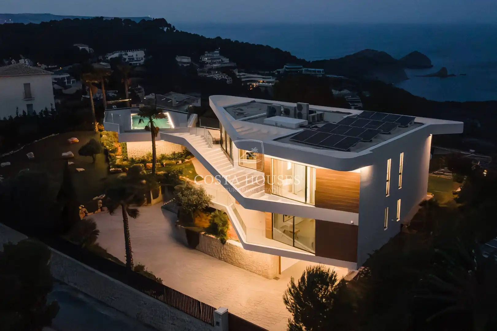 Exterior view of Houses for sale in Jávea / Xàbia  with Air Conditioner, Heating and Private garden