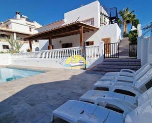 Exterior view of House or chalet for sale in Mazarrón  with Air Conditioner, Heating and Private garden
