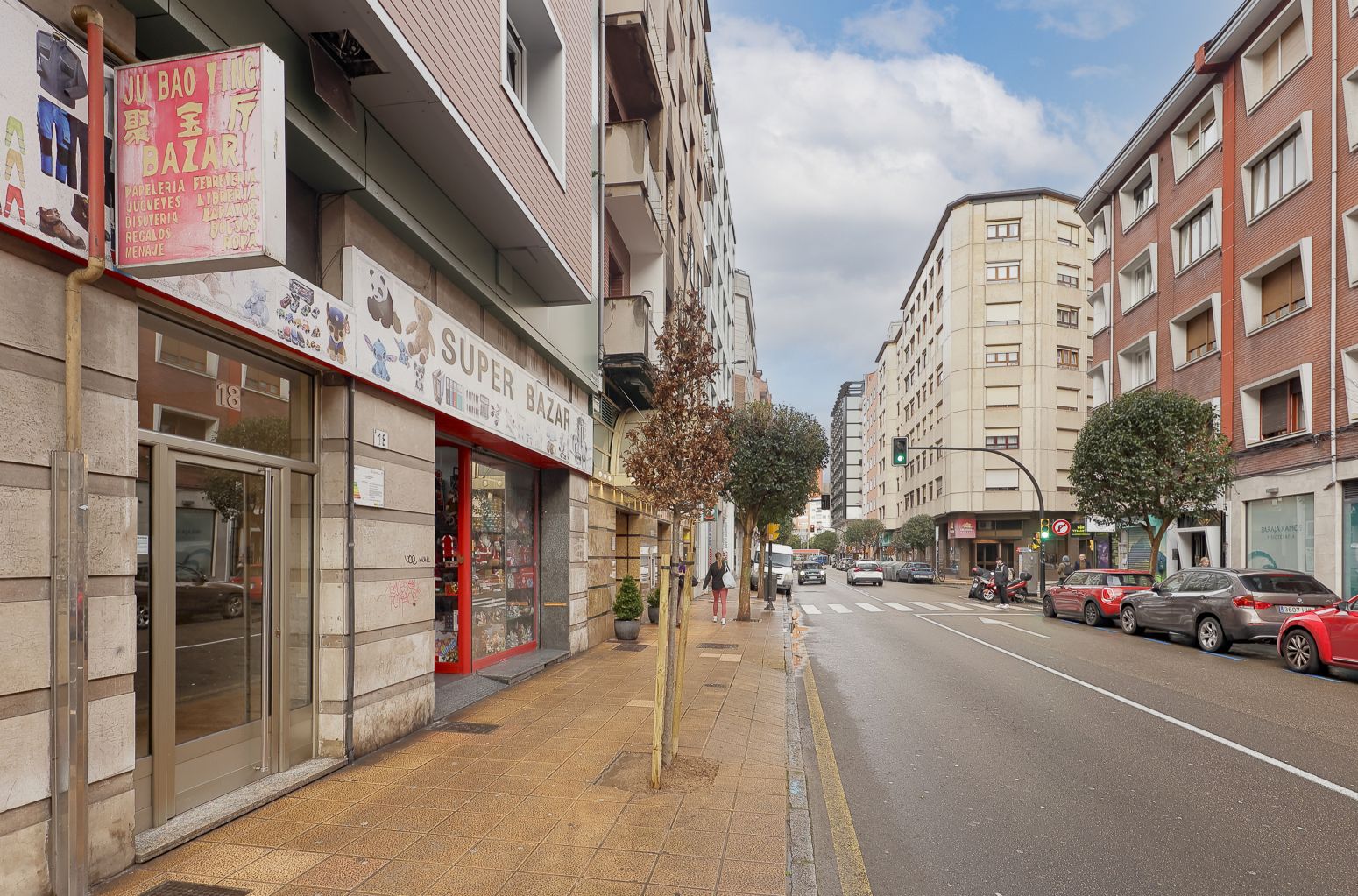 Exterior view of Flat for sale in Gijón   with Heating, Parquet flooring and Storage room