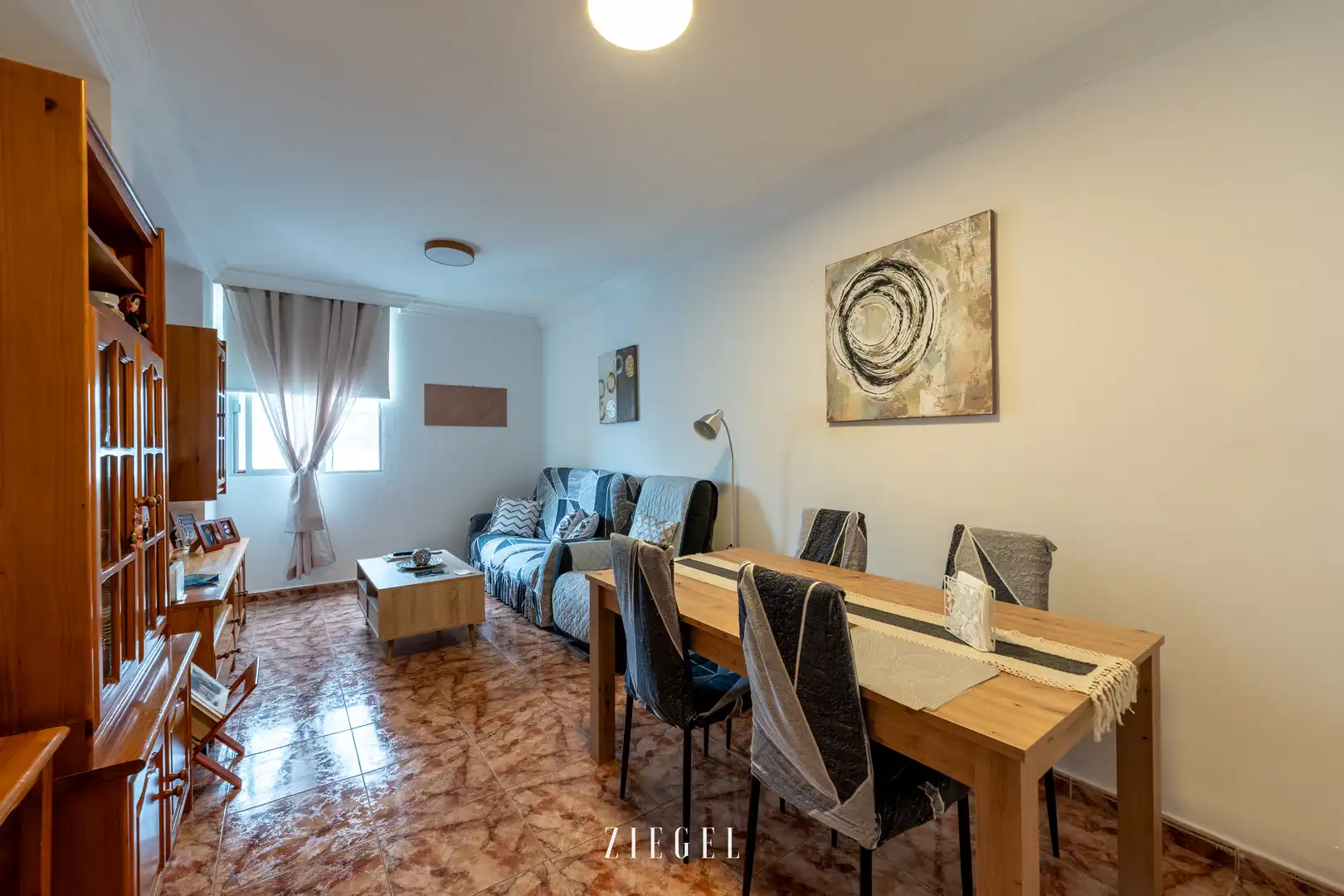 Sala de estar de Piso en venta en Las Palmas de Gran Canaria