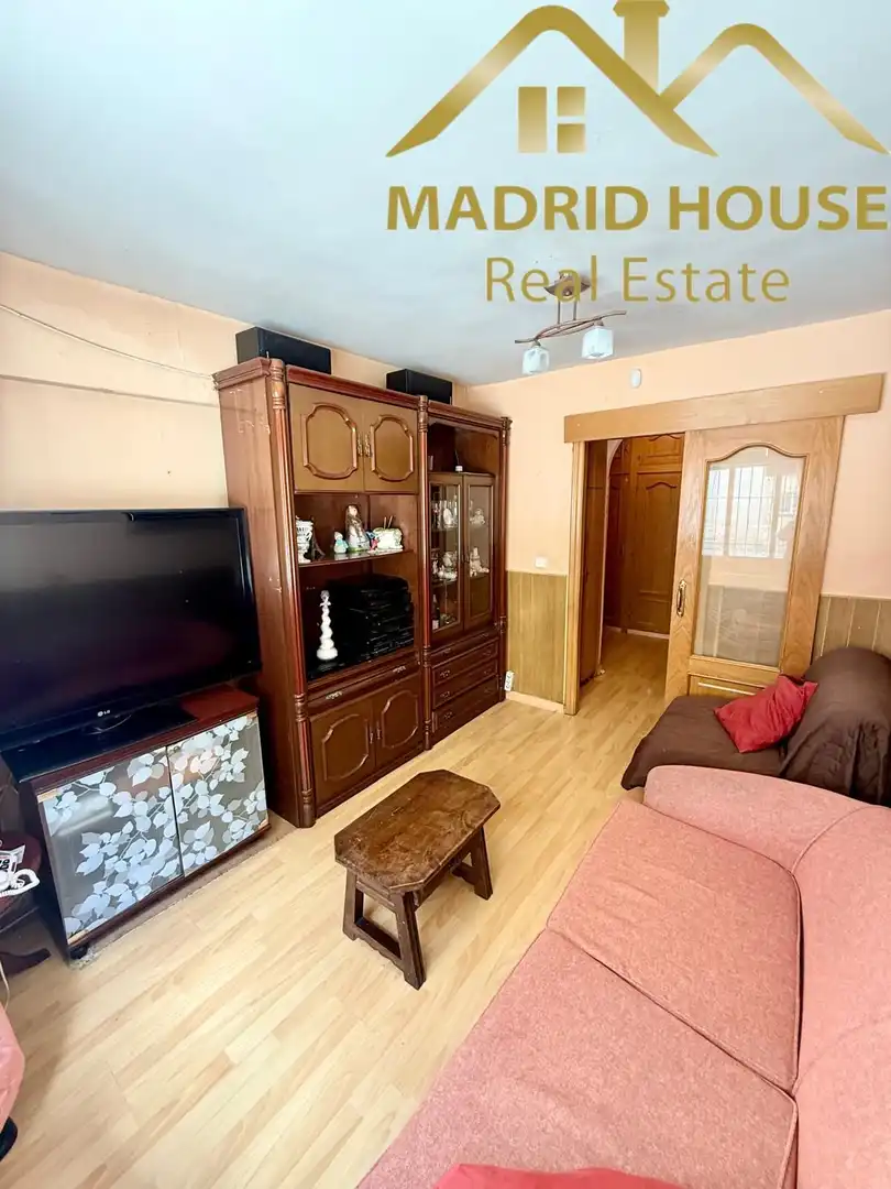 Living room of Flat for sale in Madrid  with Air Conditioner and Heating