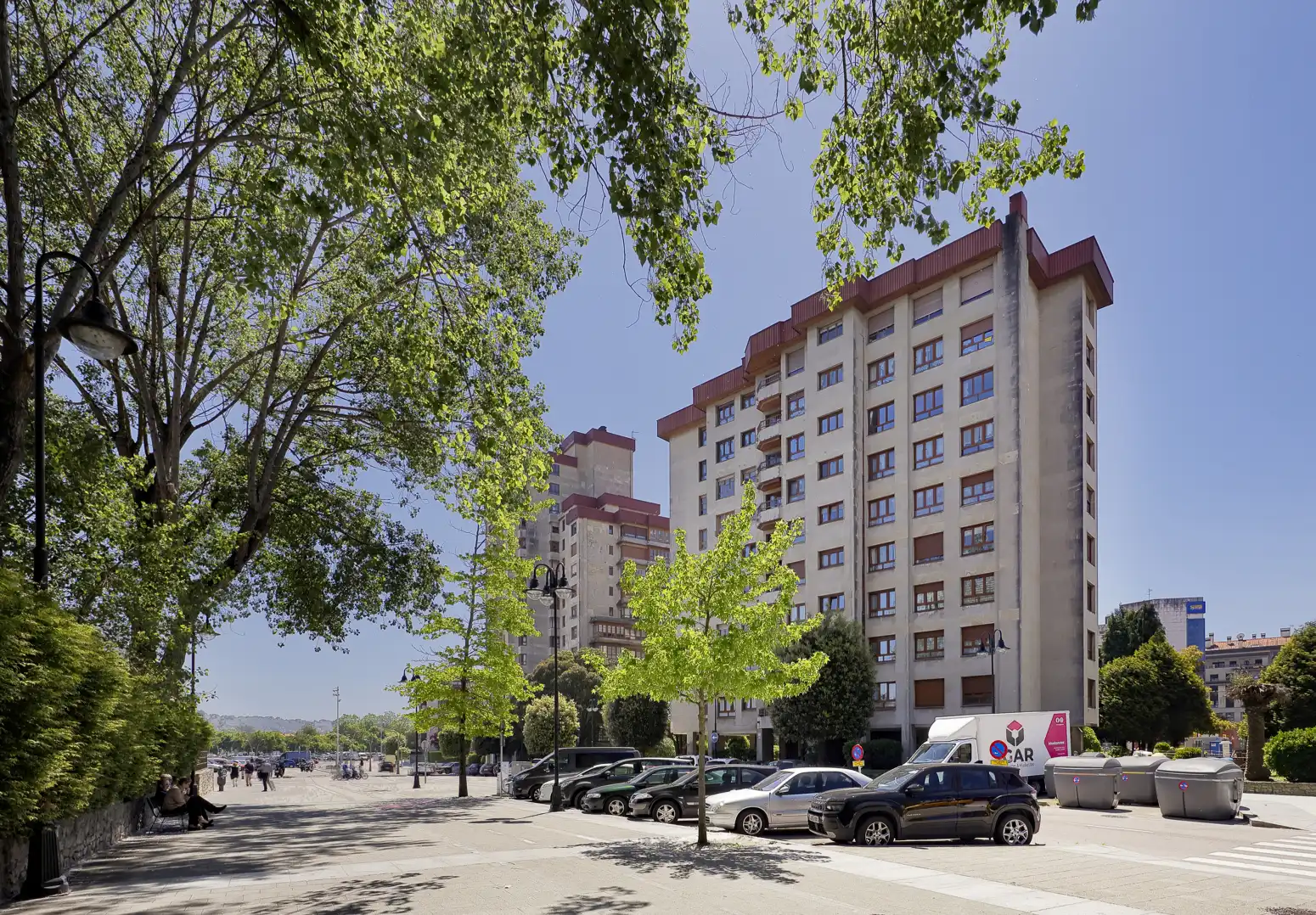 Außenansicht von Dachboden zum Verkauf in Gijón  mit Heizung, Privatgarten und Parkett
