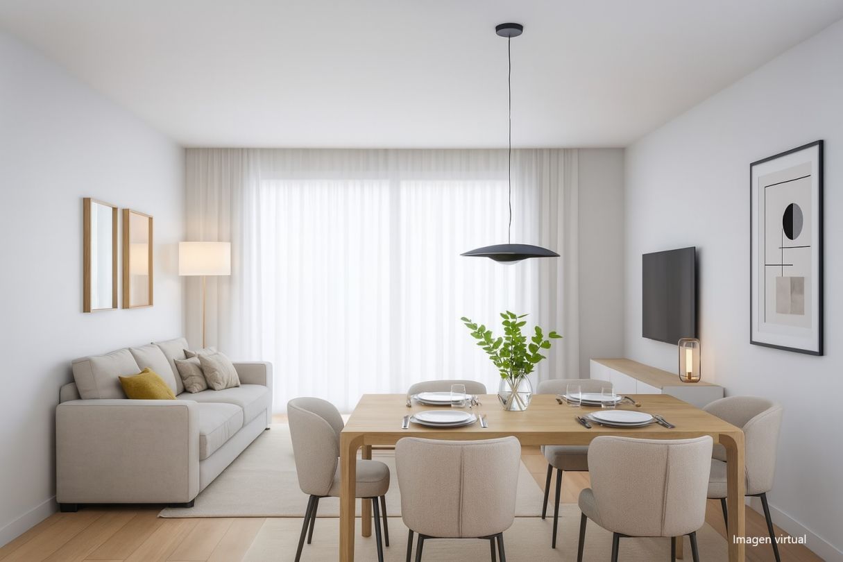 Living room of Flat for sale in Donostia - San Sebastián   with Heating and Balcony