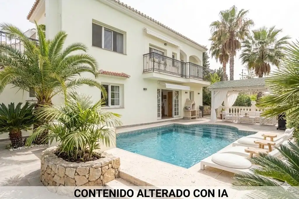 Exterior view of Houses for sale in Málaga Capital  with Air Conditioner, Heating and Private garden