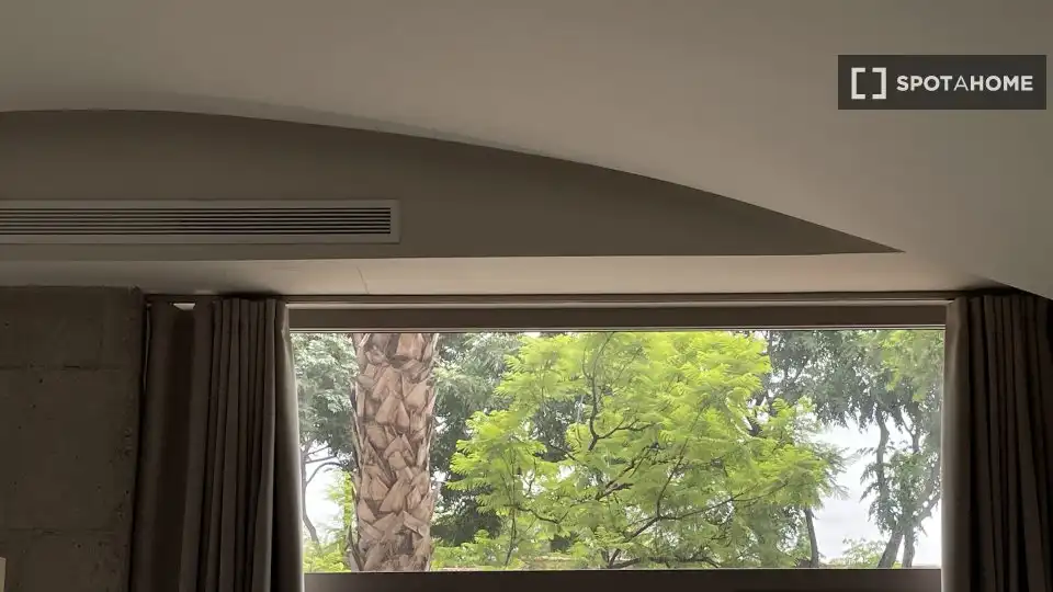 Bedroom of Flat for rent in Aldaia  with Air Conditioner, Heating and Furnished