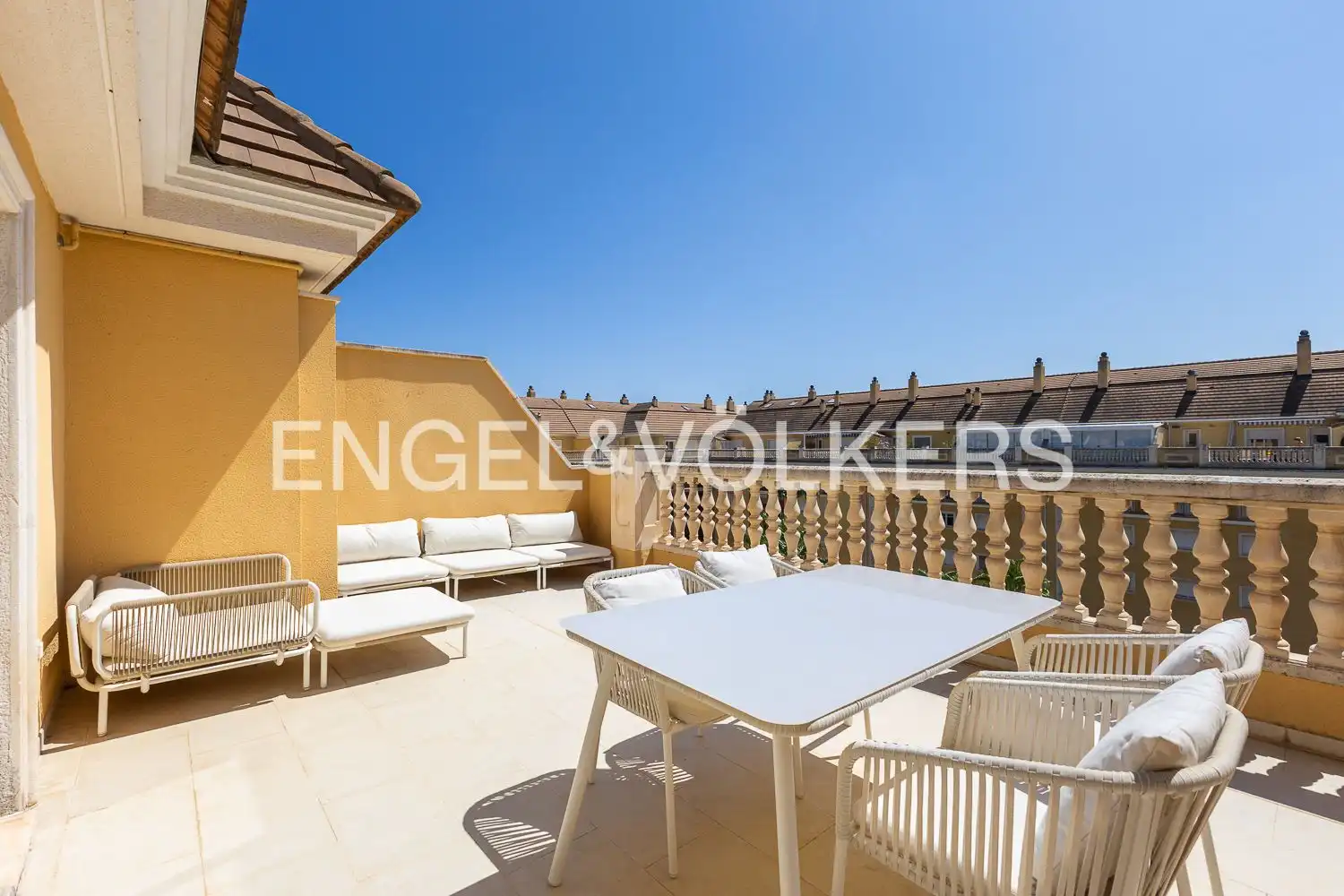 Terrace of Duplexes for rent in Dénia  with Air Conditioner, Heating and Swimming Pool