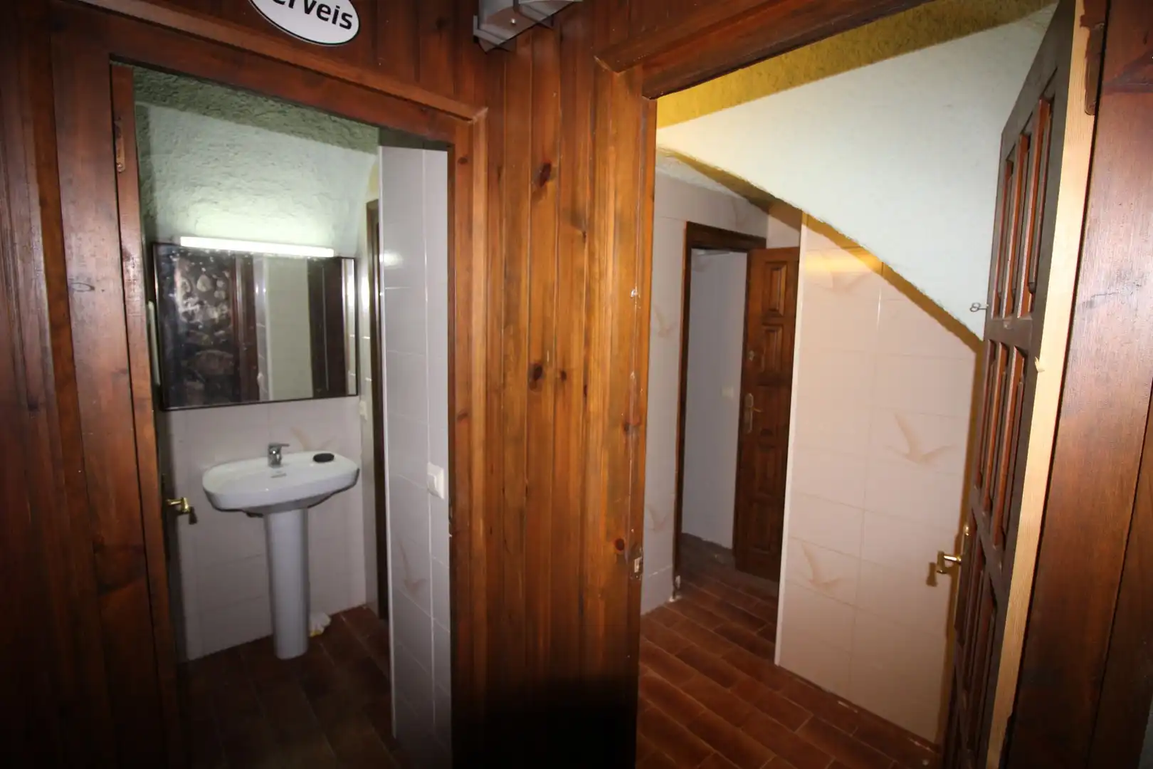 Badezimmer von Haus oder Chalet zum Verkauf in Maçanet de Cabrenys mit Terrasse und Schwimmbad