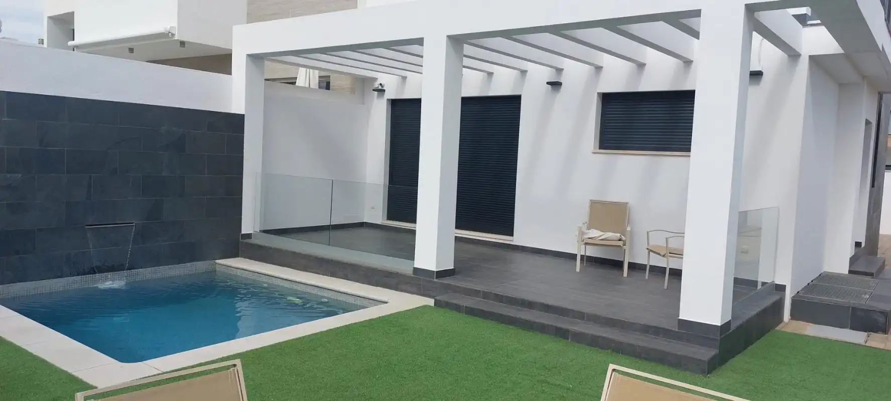 Terrace of Houses for rent in Alhaurín de la Torre  with Air Conditioner, Heating and Private garden