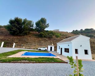 Exterior view of Country house for sale in Frigiliana  with Air Conditioner, Terrace and Swimming Pool