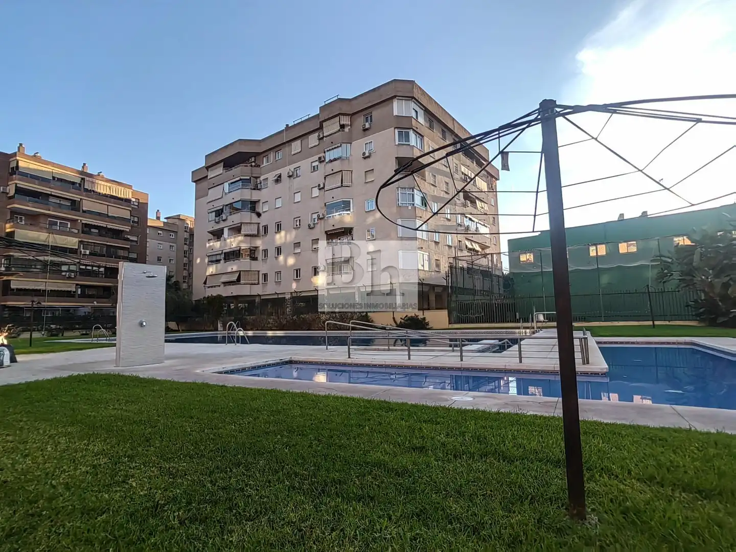Swimming pool of Flat for sale in Málaga  with Air Conditioner, Private garden and Terrace