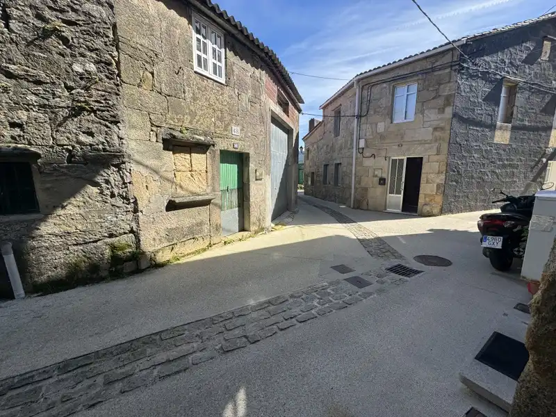 Vista exterior de Finca rústica en venda en Muros amb Moblat