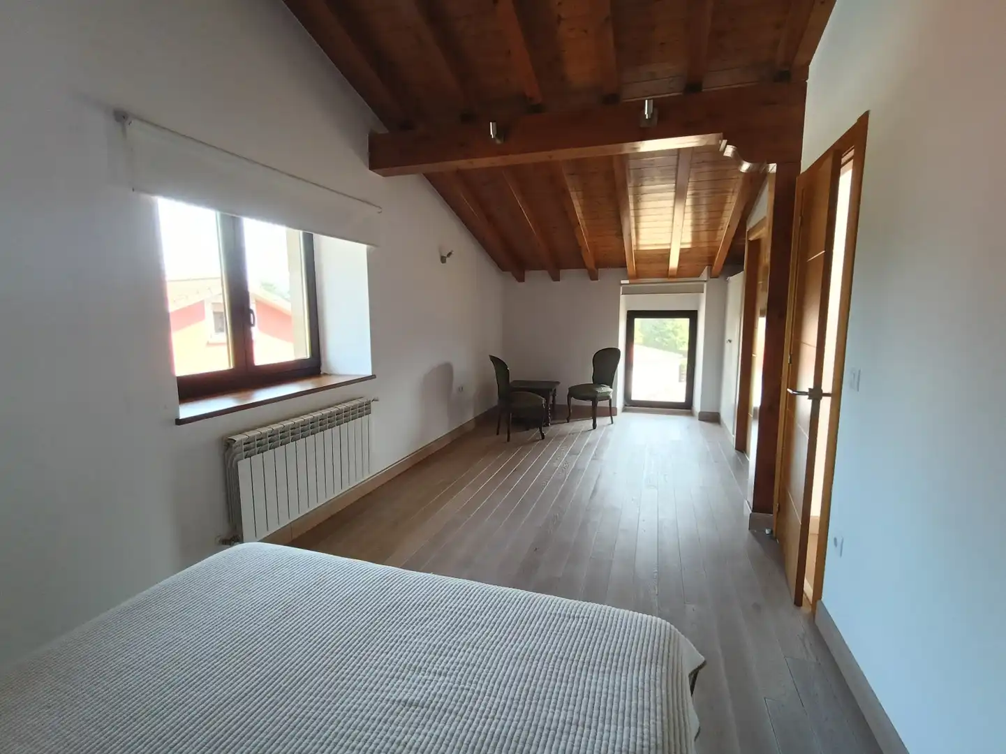 Schlafzimmer von Haus oder Chalet zur Miete in Molledo mit Heizung und Privatgarten
