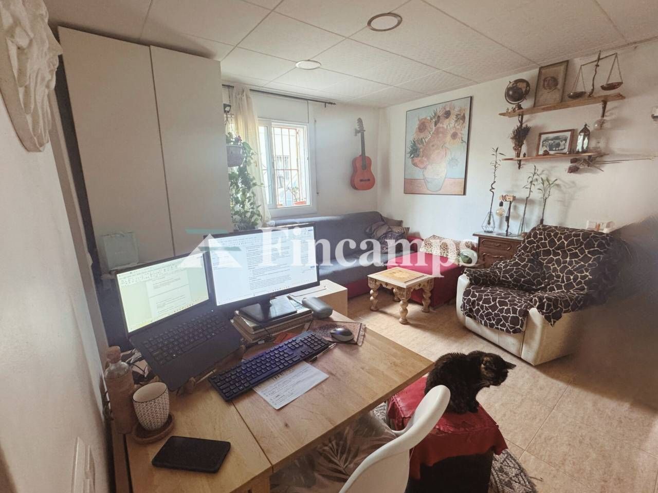 Sala d'estar de Casa o xalet en venda en Sabadell amb Terrassa